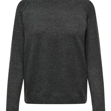 ONLY Damen Pullover Onllesly Kings L/S in Dunkelgrau, Größe XL
