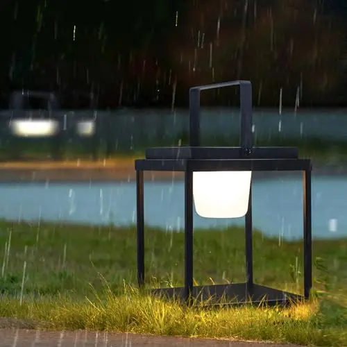 Solarlaterne für Außen mit Fernbedienung und Flammeneffekt – Dimmbar & wasserdicht für Garten, Balkon & Tischdeko