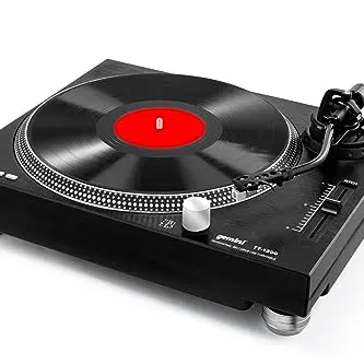 Gemini TT-1200 Plattenspieler mit USB und 3 Geschwindigkeiten