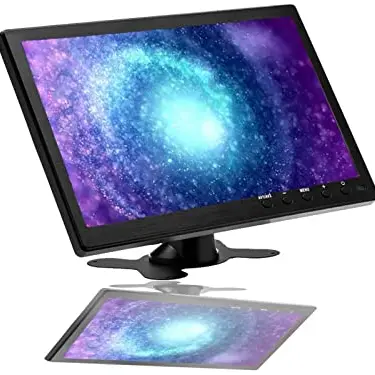 CAMECHO 10.1" Mini Monitor 1080P Full HD - Panorama Monitor für PC, DVD, TV und Gaming