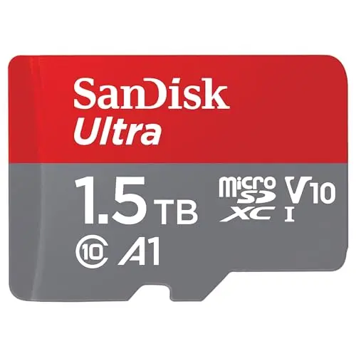 SanDisk Ultra Android microSDXC-Speicherkarte 1,5 TB mit Adapter