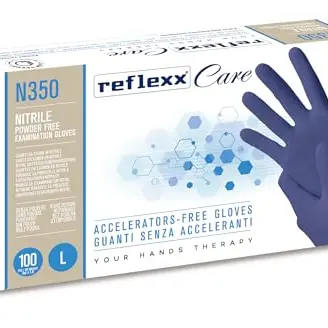 REFLEXX N350/L Nitrilhandschuhe, 100 Stück
