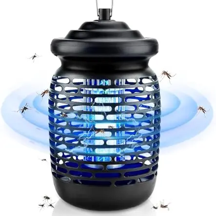 Elektrische Insektenvernichter UV Fliegenfalle für Innen - Mückenlampe ohne Chemikalien
