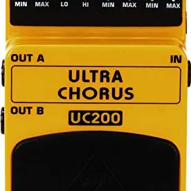 Behringer ULTRA CHORUS UC200 Stereo-Chorus-Effektpedal