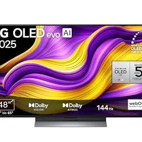 LG OLED 48" (121 cm) Fernseher mit 4K und Dolby Vision, Modelljahr 2025