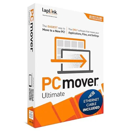 Laplink PCmover Ultimate 11 – Überträgt Anwendungen, Dateien & Einstellungen auf neuen PC inklusive Ethernet-Kabel