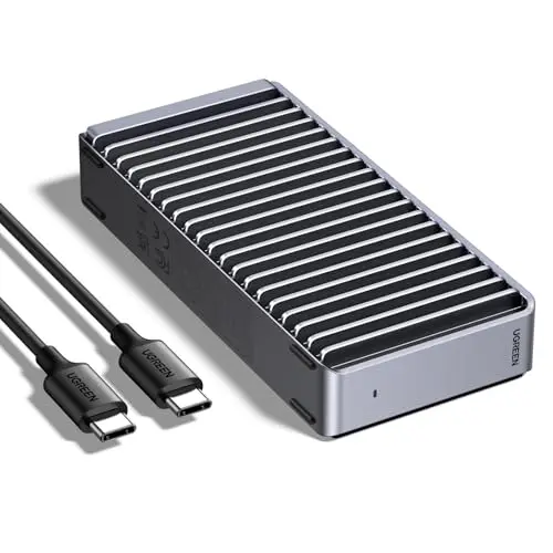 UGREEN 40Gbps M2 SSD Gehäuse, USB4 NVMe Gehäuse bis 3848MB/s, kompatibel mit Mac mini und MacBook Pro 2024