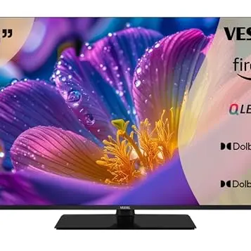 Vestel 50 Zoll QLED Smart TV mit 4K UHD, Dolby Vision und Atmos, schwarz