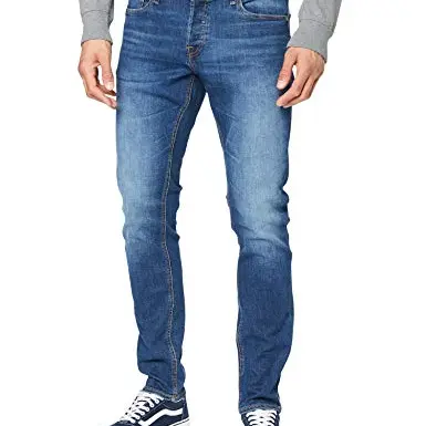 Jack & Jones Herren Glenn Slim Jeans, Blau, 28W / 32L