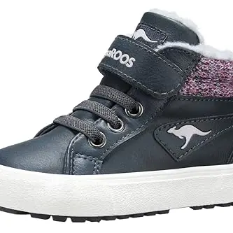 Kangaroos Jungen K-Ten Kangu Sneaker, dunkelblau und lila, Gr. 26