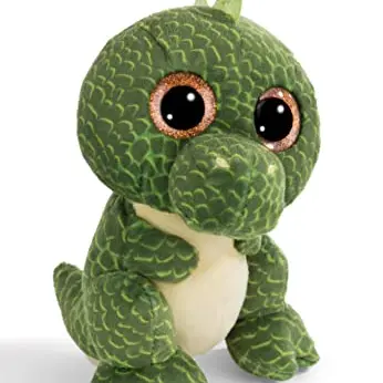 NICI GLUBSCHIS Dino Tyrannosaurus Rex 15 cm – Weiches Kuscheltier für Kinder & Erwachsene, tolle Geschenkidee