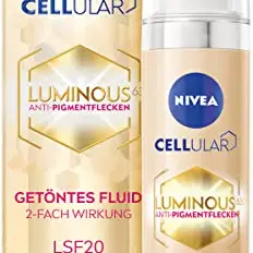 NIVEA Cellular Luminous 630 Getöntes Fluid LSF20 (40 ml) - Gesichtspflege gegen Pigment- und Altersflecken