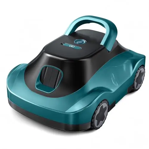 Kabelloser Poolroboter mit 180 Min Laufzeit, starke Saugkraft, intelligente Navigation, Auto-Parking für Aufstellpools bis 200 m²