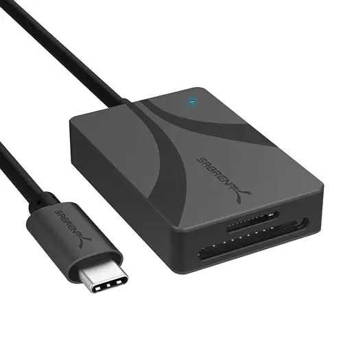 SABRENT USB-C Kartenleser 10Gbps für SD und microSD Karten