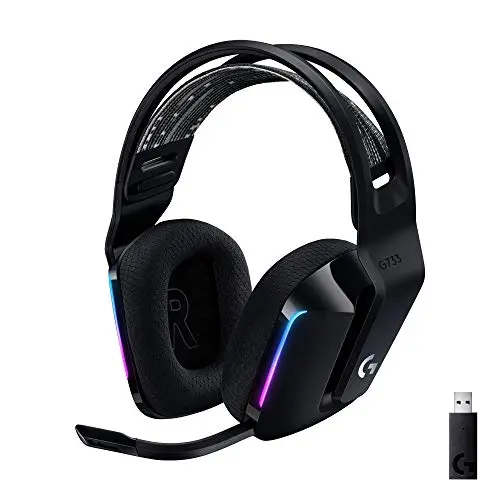 Logitech G733 Lightspeed Headset, Schwarz