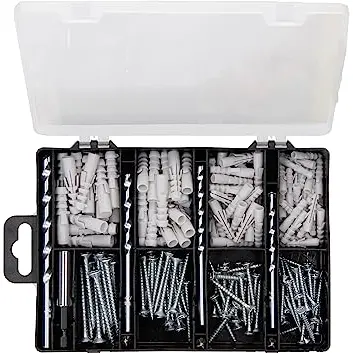 Bosch Befestigungs Set 173-tlg. - Dübel, Schrauben, Steinbohrer & Schrauberbits