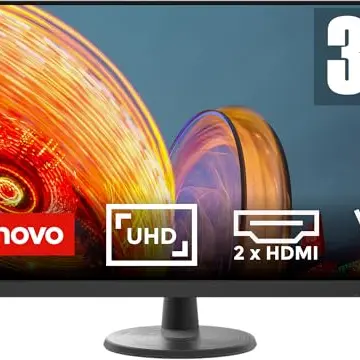 Lenovo D32u-45 31,5" 4K Monitor - HDMI, DisplayPort, entspiegelt, schwarz