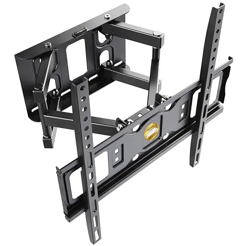 RICOO TV Wandhalterung für 32-55 Zoll Fernseher, schwenkbar und neigbar, bis 50 kg, VESA 400 x 400 mm