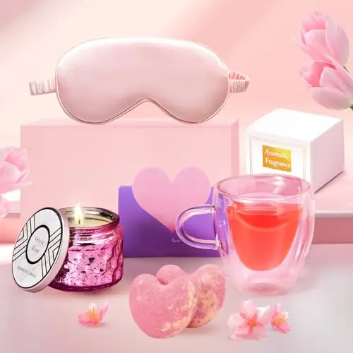 CNNIK Latte Macchiato Gläser - Doppelwandige Kaffeetassen Geschenkset für Damen und Lehrer, ideal für Valentinstag