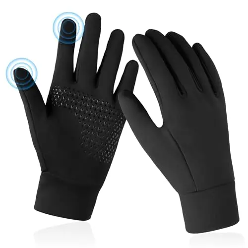 YANIKY Touchscreen Handschuhe für Herren und Damen - Warme, winddichte Fleecehandschuhe für Outdoor-Aktivitäten