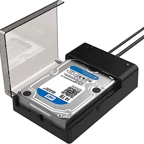 SABRENT Dockingstation für 2,5''/3,5'' SATA HDD & SSD USB 3.0 - Externes Festplattengehäuse