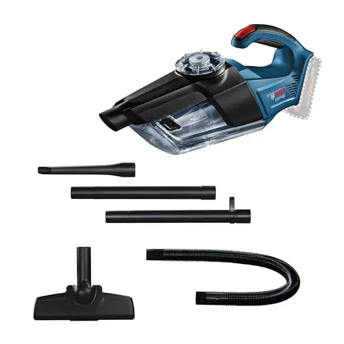 Bosch Professional 18V Handstaubsauger Gas 18V-1 (inkl. Zubehör, ohne Akku/Ladegerät)