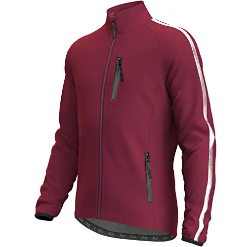 Lo.gas Herren Fahrradjacke - Winterjacke für Radfahrer, winddicht und atmungsaktiv
