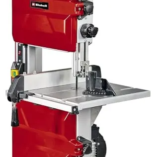 Einhell Bandsäge TC-SB 245 L - Neigbarer Sägetisch mit Parallel- und Winkelanschlag