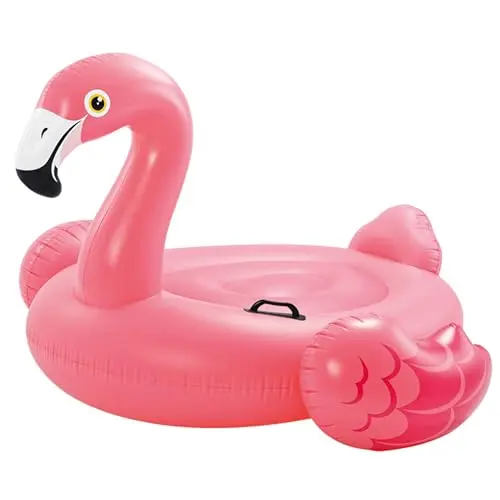 Intex Aufblasbares Reittier Rosa Flamingo, 147x140 cm
