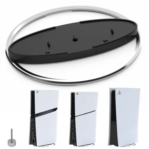 Aceshop Standfuß für PS5/PS5 Slim/PS5 Pro mit Anti-Rutsch-Pads