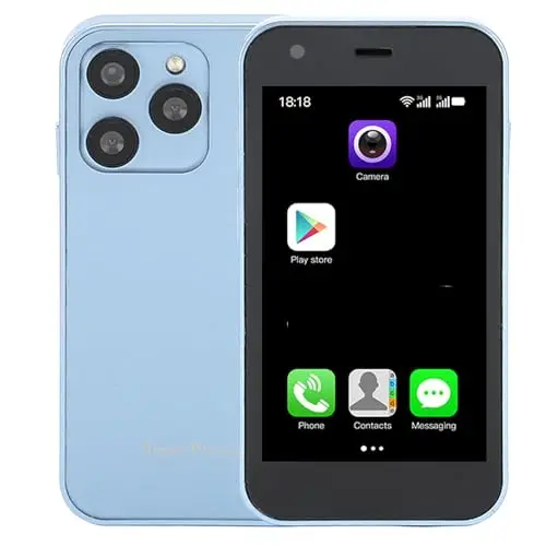 XS15 3G Smartphone - Kleines, Niedliches Handy mit Dual-SIM und HD-Kamera (Blau)