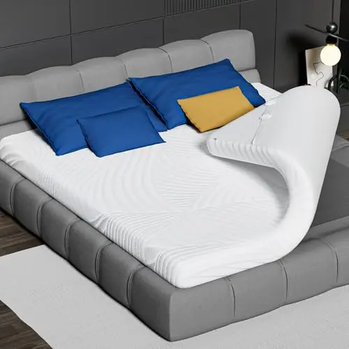 CloudÉtoile Matratzentopper 140x200cm - 5cm Memory Foam für Boxspringbetten und Schlafsofas