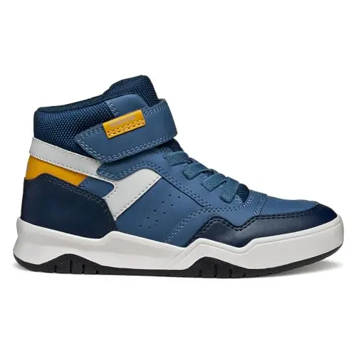 Geox JUNIOR J Perth Sneakers für Jungen - AVIO/Grey, Größe 28 EU