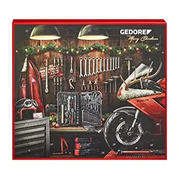 GEDORE Werkzeug-Adventskalender 2022, 42-teilig, Geschenk für Männer