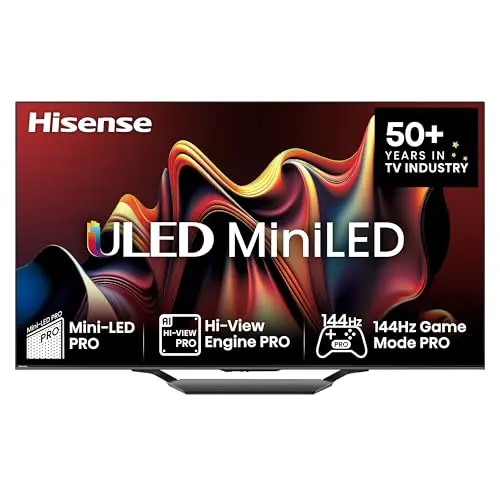 Hisense 85U7NQ 85 Zoll 4K Smart TV mit Mini LED, Dolby Vision, Alexa & Bluetooth
