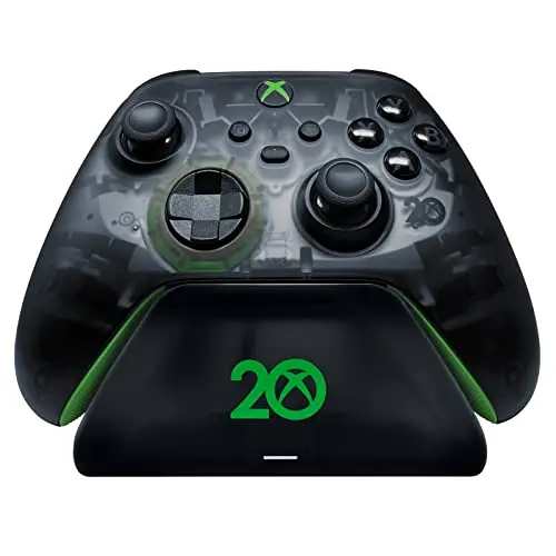 Razer Schnellladeständer für Xbox Series X|S – Perfekt für Xbox Wireless Controller, USB-betrieben