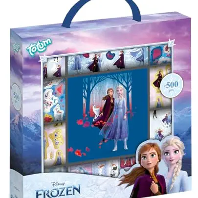 Frozen II Stickerbox mit über 1100 Stickern auf 12 Rollen — Perfekt für Bastel- und Scrapbooking