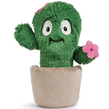 NICI Plüschkaktus Henriette 18 cm – Weiches Kuscheltier für Kinder & Erwachsene, tolle Geschenkidee, grün