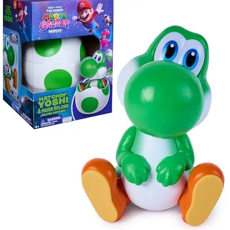 Super Mario Galaxy Movie Hatchin' Yoshi im Ei, ab 4 Jahren