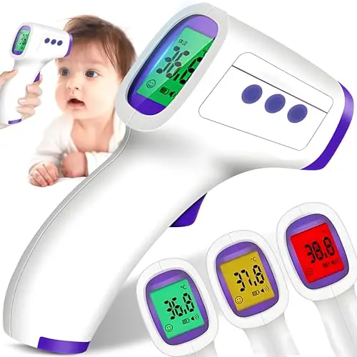 Retoo Kontaktloses Stirnthermometer für Babys & Erwachsene, digitales Infrarot-Thermometer, schnelle Messung