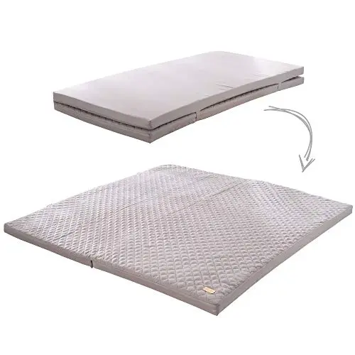 roba Spiel- & Krabbelmatratze 60 x 120 cm, klappbar zu Spiel- & Krabbelunterlage 120 x 120 cm