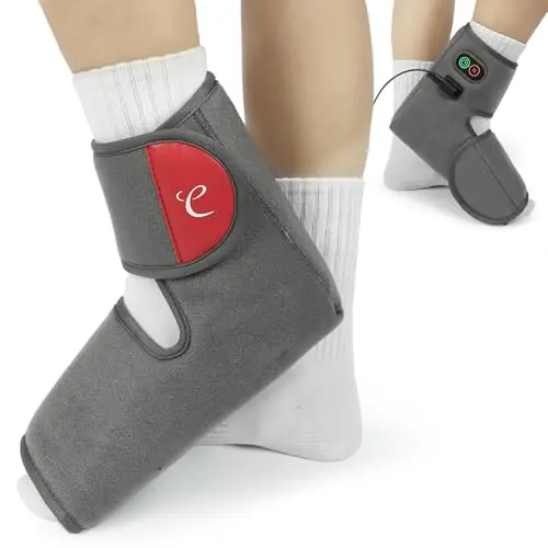 Comfytemp Heizkissen für Füße und Knöchel - 3 Temperaturstufen, 15-60min Abschaltautomatik, Fußwärmer 25x20cm