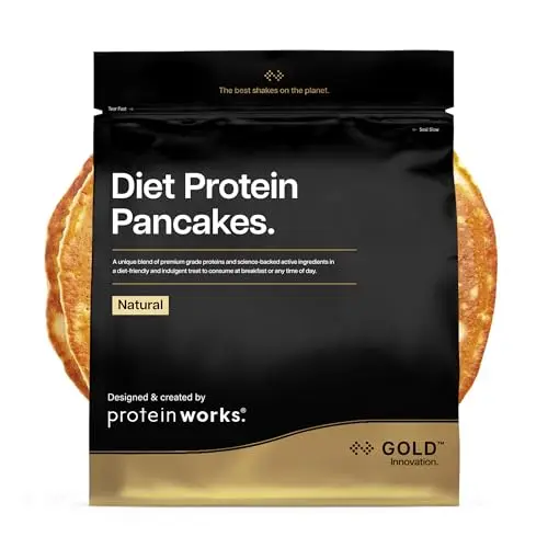 Proteinreiche Diet Pancakes – Natürlich, zuckerarm, schnell & einfach – 500g