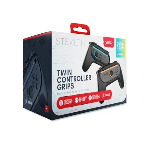 STEALTH Joy-Con-Griffe kompatibel mit Switch 2, Doppelpack