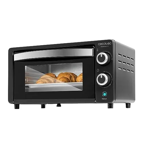 Cecotec Tischofen Bake&Toast 1090 Black, 10 L, 1000 W mit 60-Minuten-Timer und Temperaturregelung