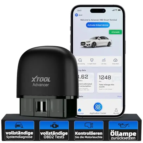 XTOOL AD20 Pro OBD2 Diagnosegerät - Auto Scanner mit DTC-Definition, Öl-Reset, mehrsprachig, lebenslange Updates