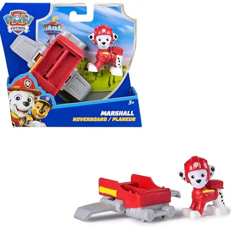 PAW PATROL Marshall Spielfigur mit Rettungsflugzeug ab 3 Jahre