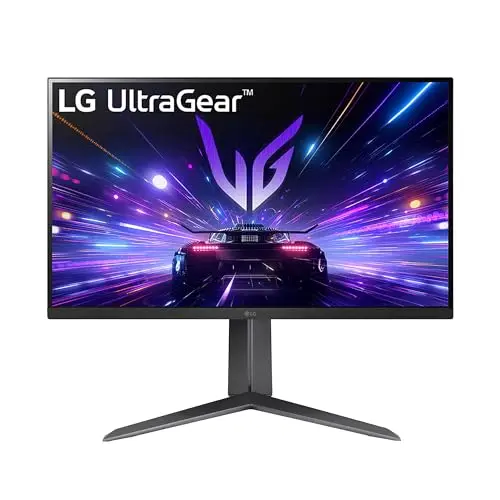 LG 27GS65F-B UltraGear™ 27" FHD Gaming Monitor, 180 Hz, G-Sync & FreeSync - Schwarz
