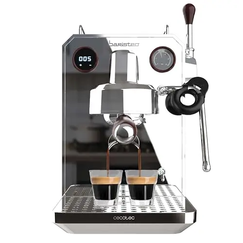Cecotec Barista Espresso-Kaffeemaschine Intima, 15 Bar Pumpe, 1,7L Wassertank, Tassenwärmer