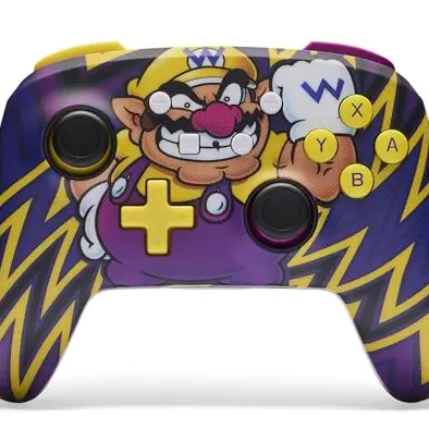 PowerA Enhanced Wireless Controller for Nintendo Switch & Lite - Mario & Wario Edition